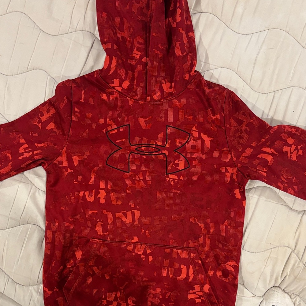 Under Armour Crimson Camouflage Hoodie